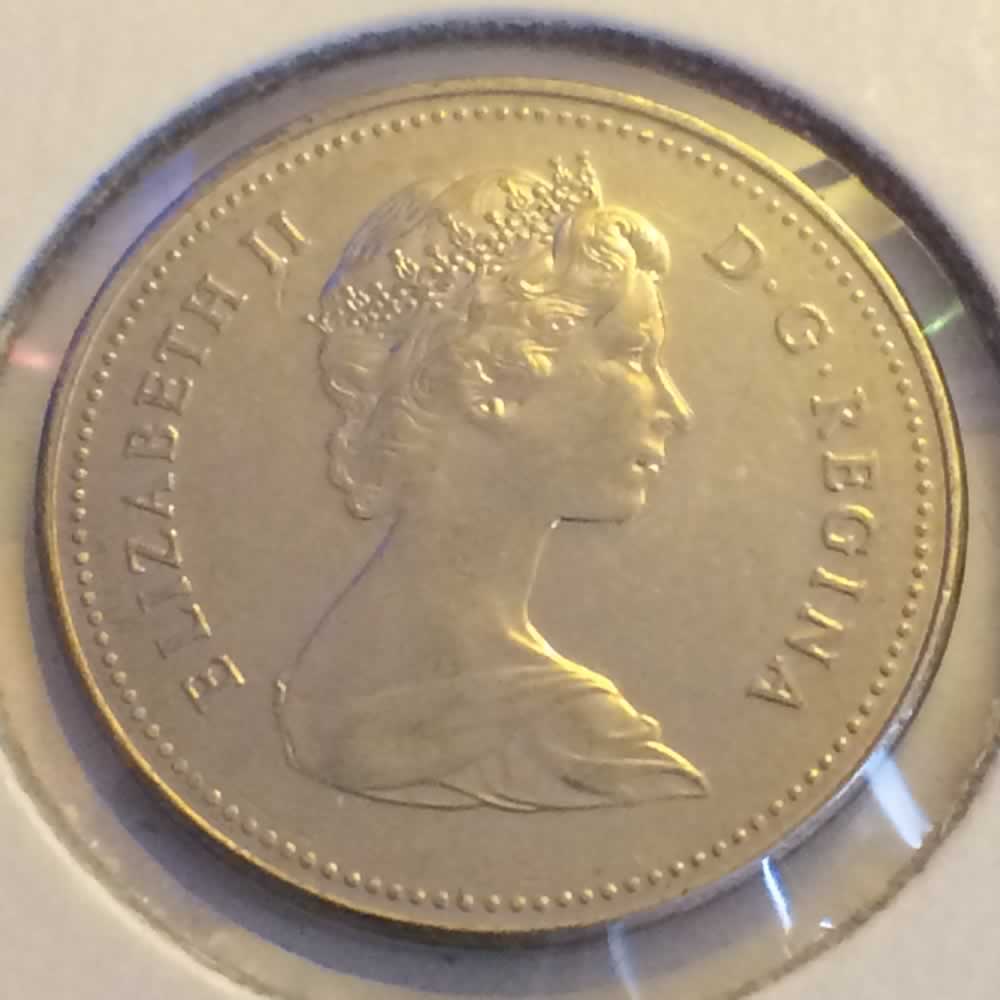 Canada 1980  Canadian Nickel ( C5C ) - Obverse