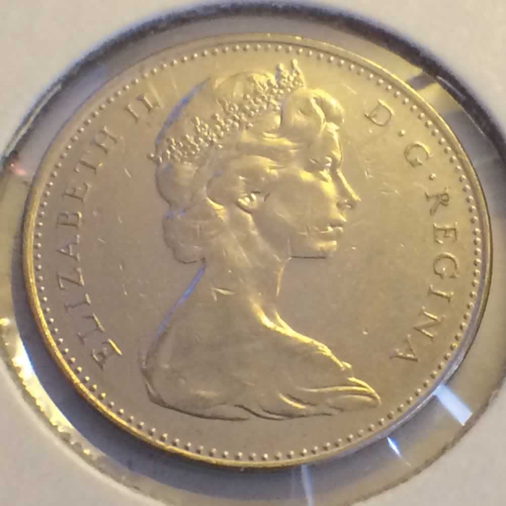 Canada 1974  Canadian Nickel ( C5C ) - Obverse