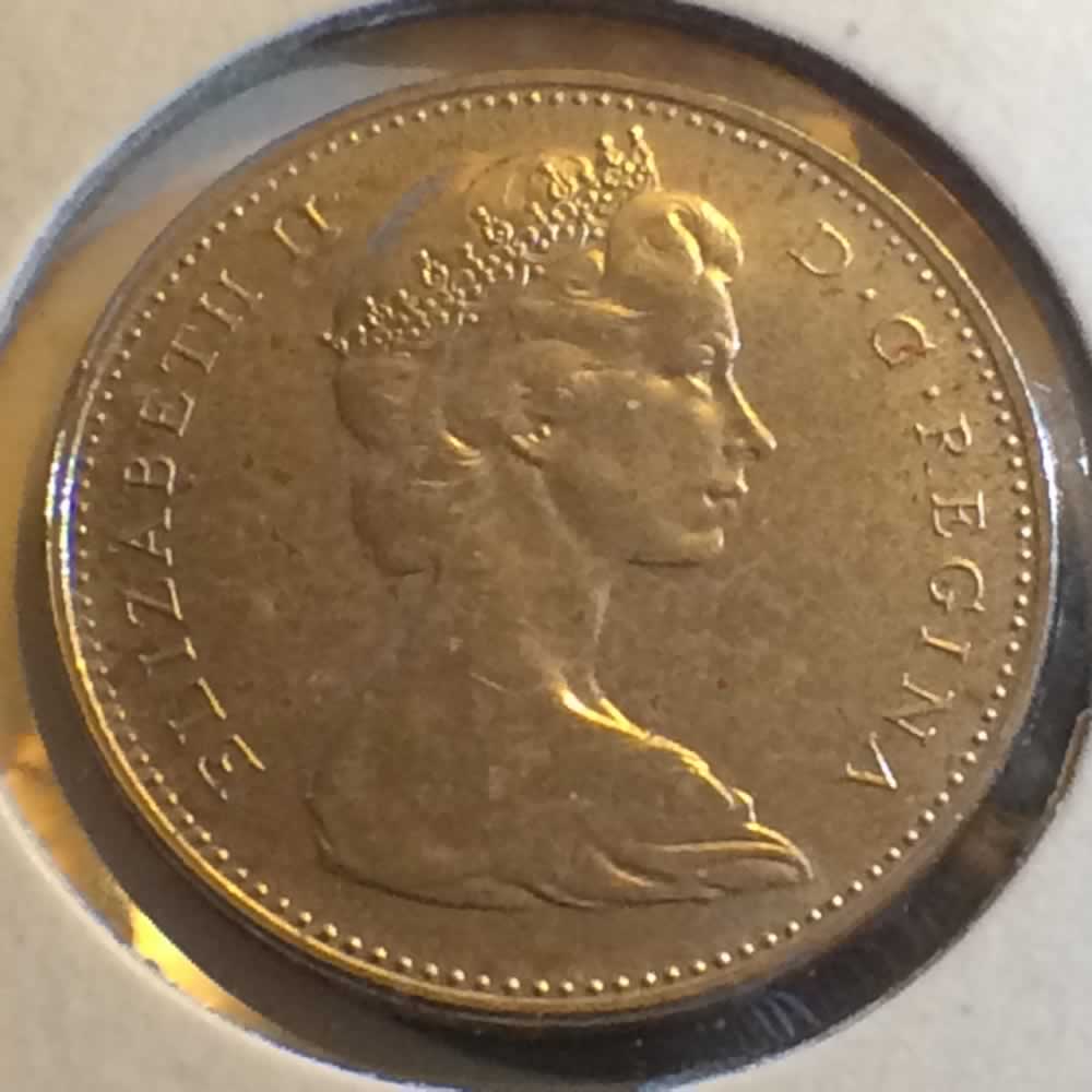 Canada 1973  Canadian 5 Cents - RCM ( C5C ) - Obverse