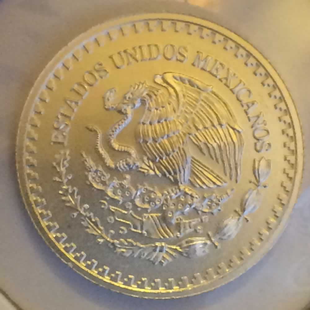 Mexico 2014 Mo 10th Onza Libertad ( 1/10ozt ) - Obverse