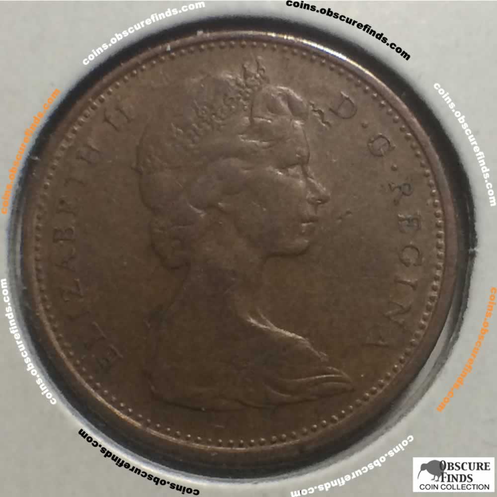 Canada 1966  Canadian One Cent ( 1c ) - Obverse