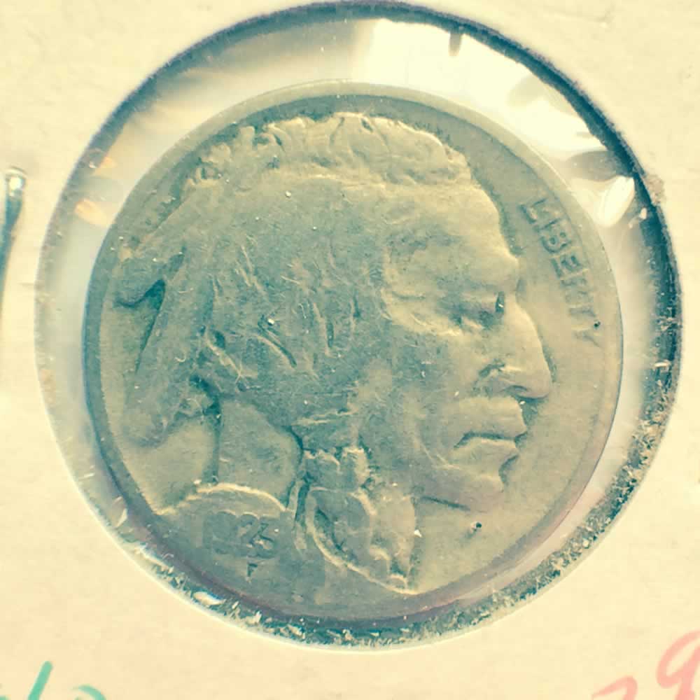 US 1923  Buffalo Nickel ( 5C ) - Obverse