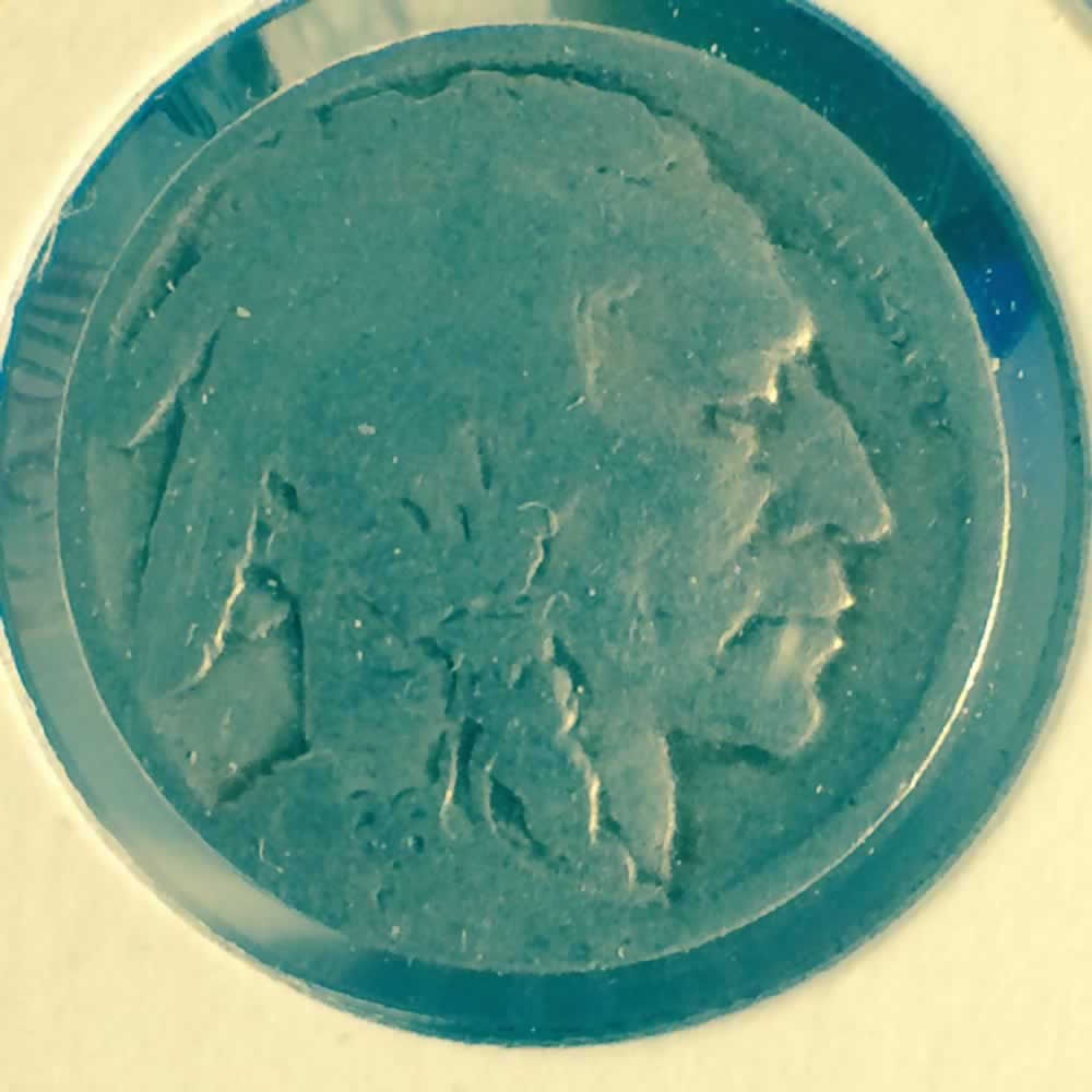 US 1936 D Buffalo Nickel ( 5C ) - Obverse