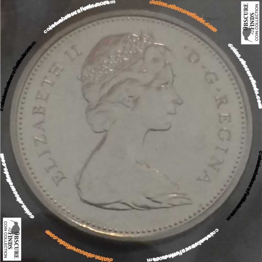 Canada 1970  Canadian 25 Cents RCM ( C25C ) - Obverse