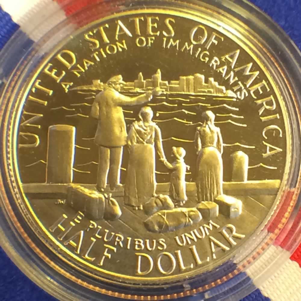 US 1986 S Liberty Half Dollar ( 50C ) - Reverse