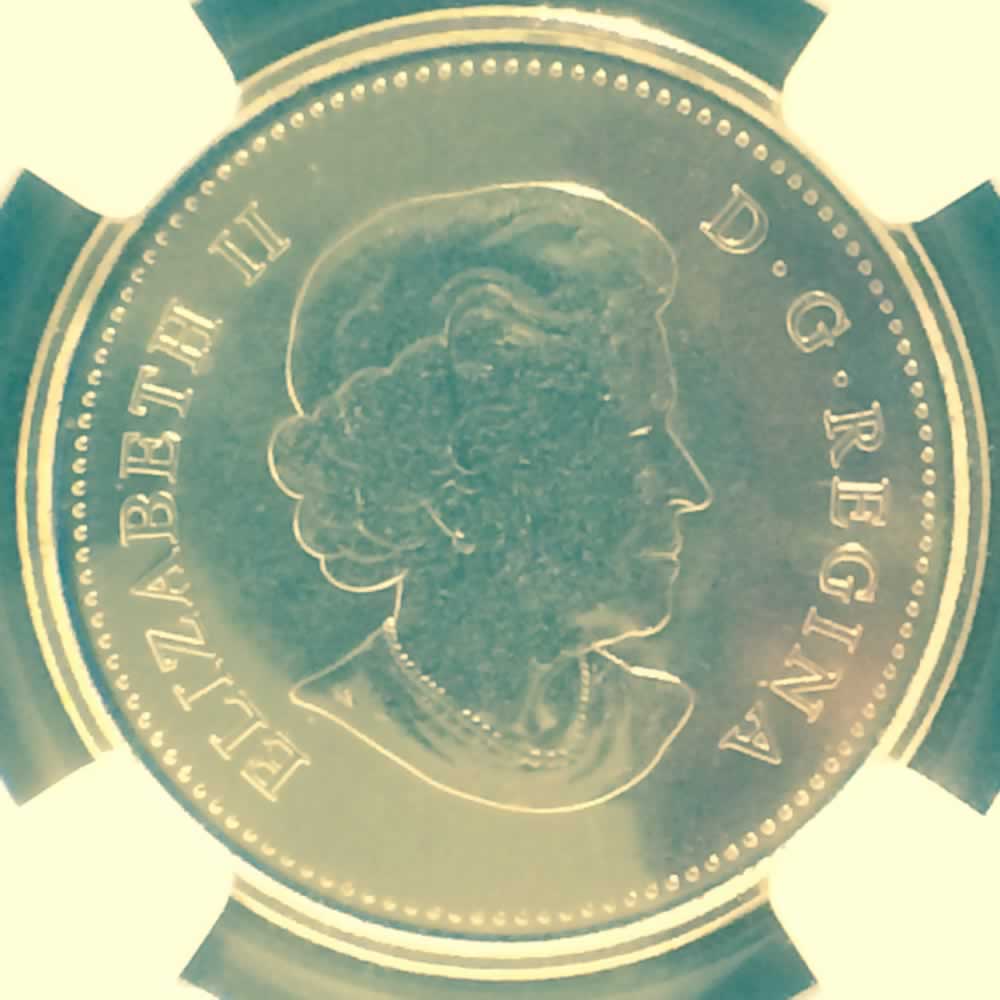 Canada 2011  Peregrine Falcon Quarter ( C25C ) - Obverse